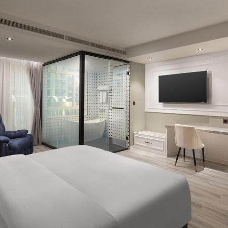 Tryp By Wyndham New Taipei Linkou 新北林口爵怡溫德姆酒店機場捷運mrta9林口站 Exteriér fotografie