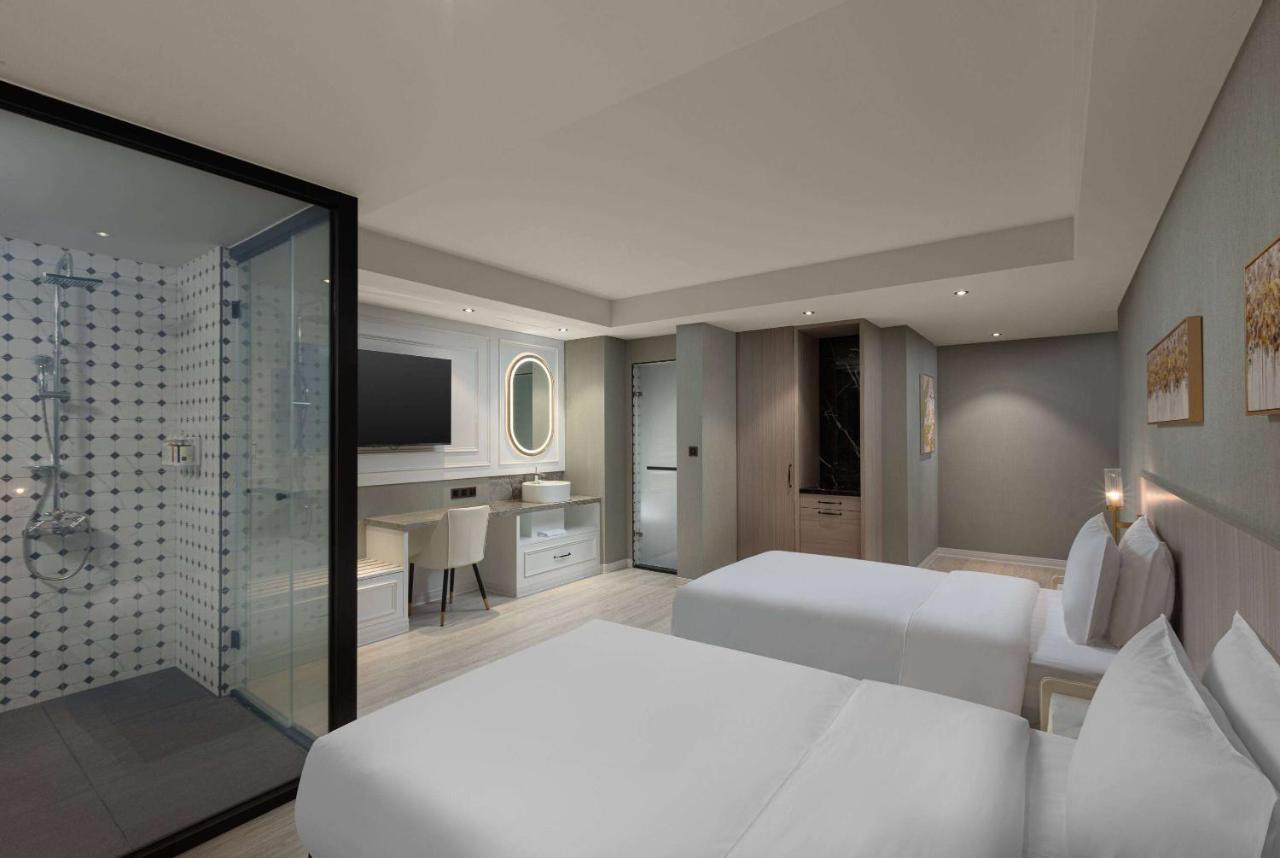 Tryp By Wyndham New Taipei Linkou 新北林口爵怡溫德姆酒店機場捷運mrta9林口站 Exteriér fotografie