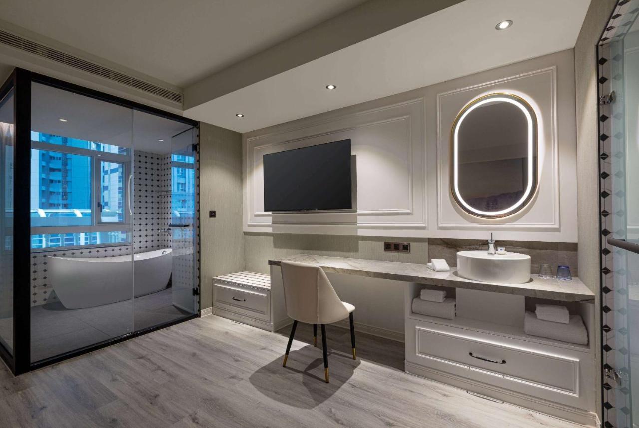 Tryp By Wyndham New Taipei Linkou 新北林口爵怡溫德姆酒店機場捷運mrta9林口站 Exteriér fotografie